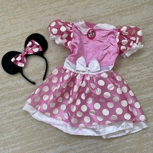 Disney Pink and White Minnie Mouse Costume